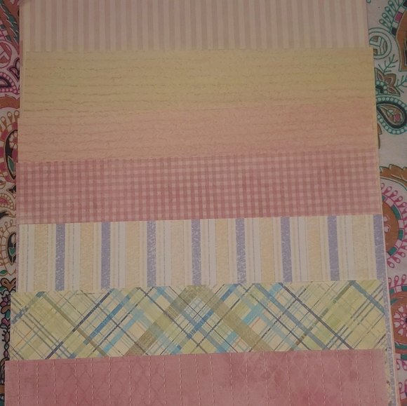 Lot of 80 12x12 scrapbooking paper various styles - Picture 7 of 8